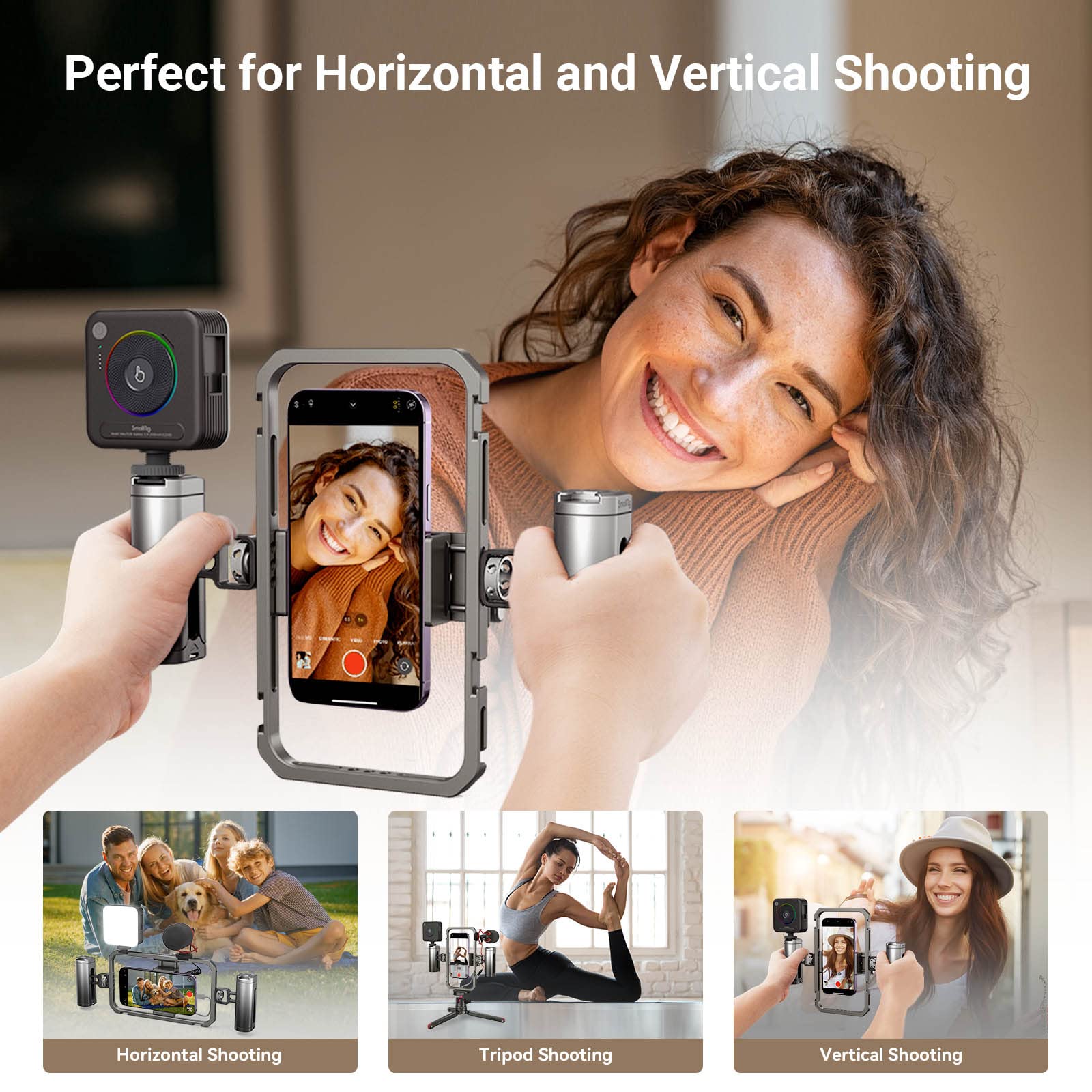 smallrig-smartphone-video-rig-2791-vlogging-k-fig-mit-griff-und-cold-shoe image 5