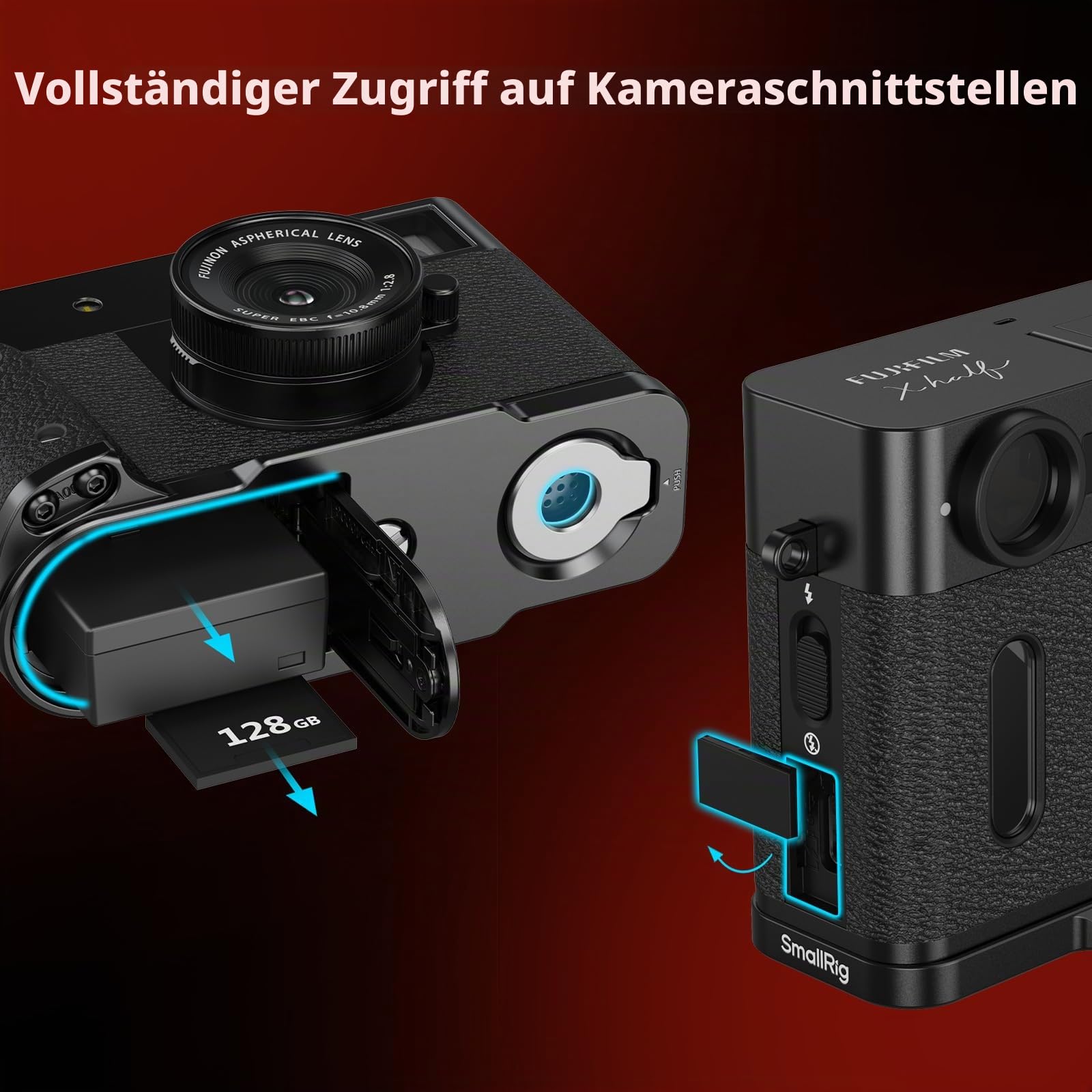 smallrig-x-half-l-bracket-5332-l-griff-mit-arca-platte-f-r-fujifilm-x-half image 6
