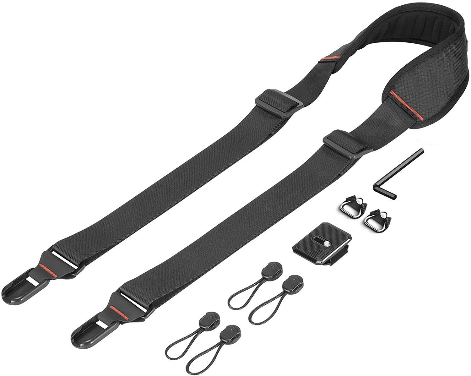 smallrig-psc2428-universal-kameragurt-verstellbar-110-160cm-arca-swiss image 1