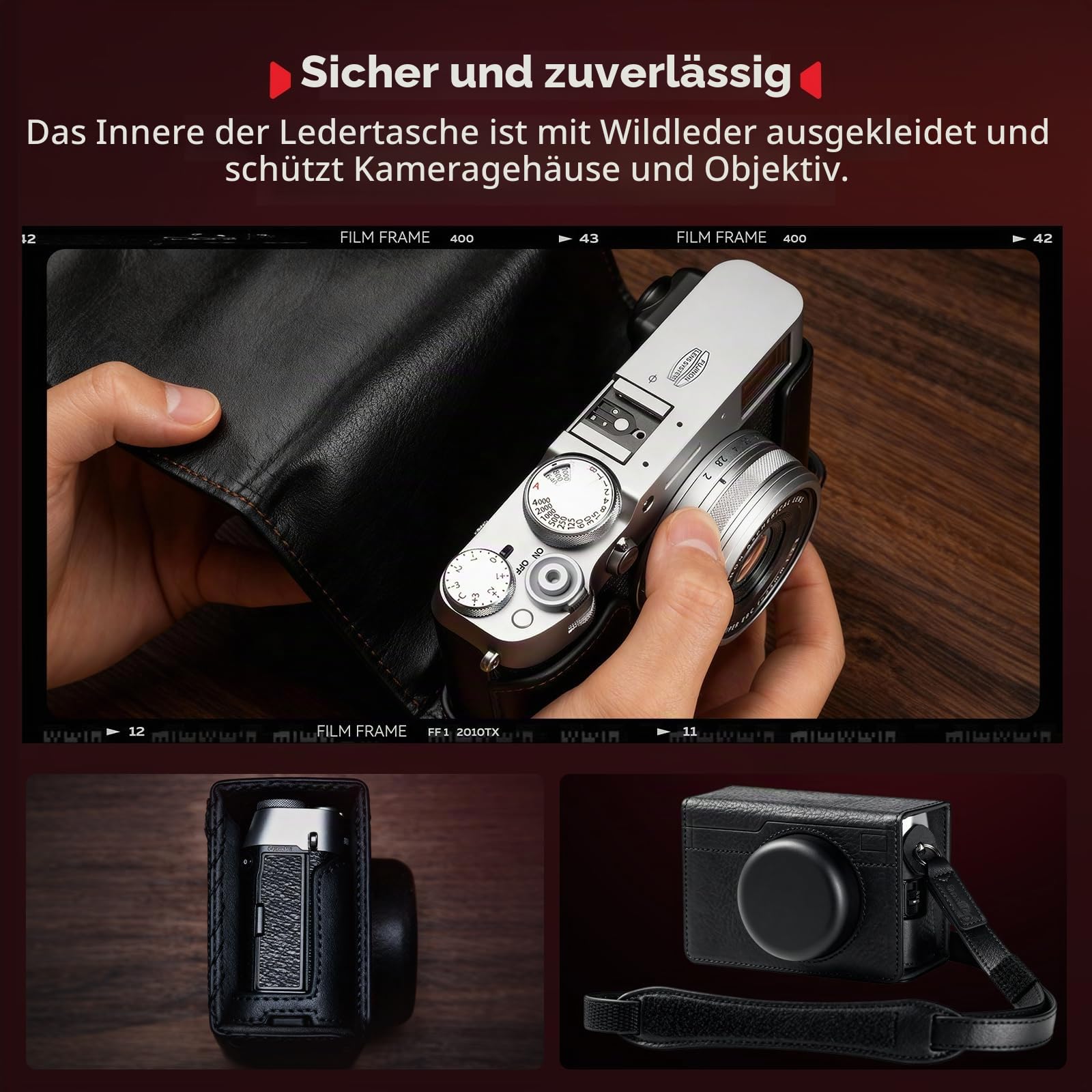 smallrig-5622-ledertaschen-set-echtleder-schwarz-f-r-fujifilm-x100vi image 3