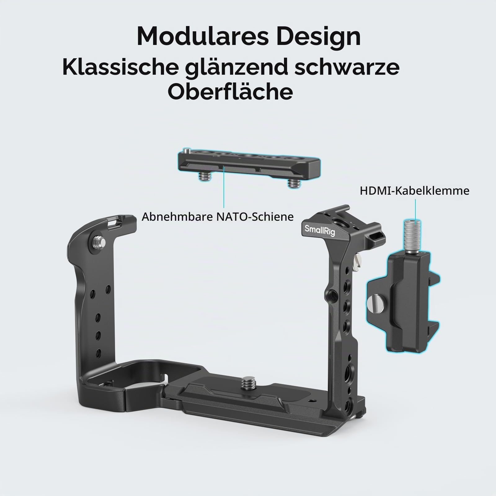 smallrig-4183b-cage-f-r-sony-fx30-fx3-kamerak-fig-mit-hdmi-kabelklemme-und-nato- image 3