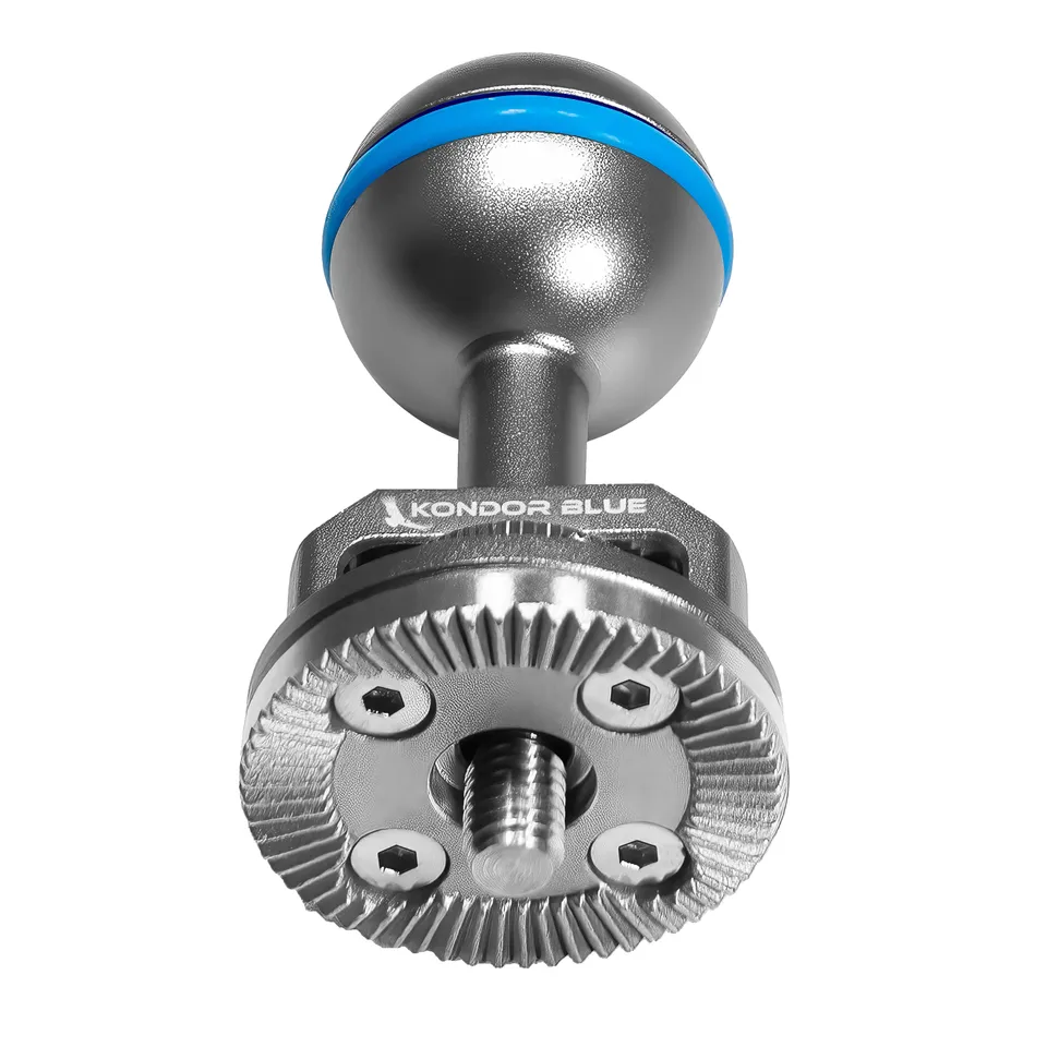 kondor-blue-kugelkopf-auf-arri-rosette-adapter-f-r-magic-arms image 1
