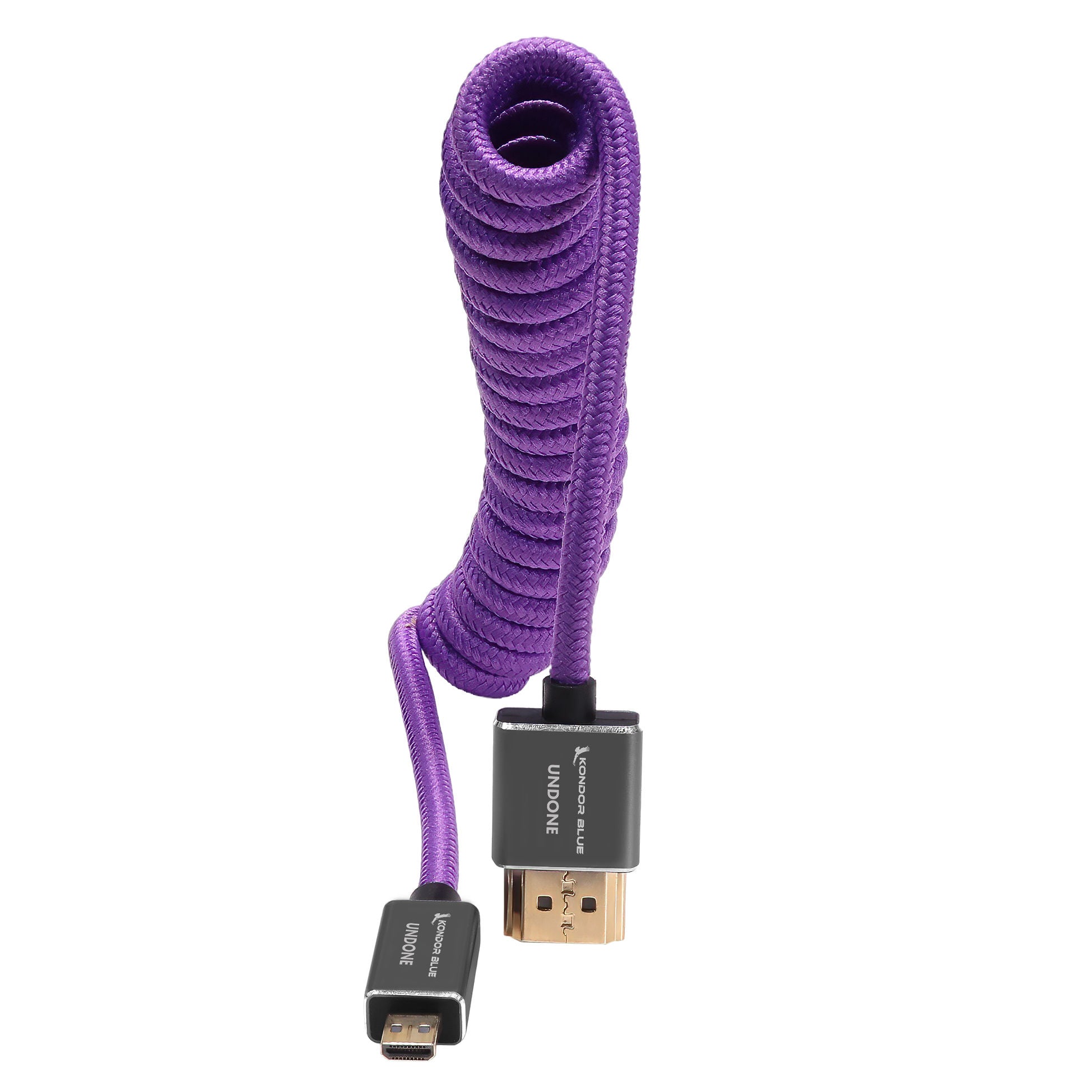 kondor-blue-gerald-undone-mk2-micro-hdmi-auf-hdmi-spiralkabel-12-24-lila image 3