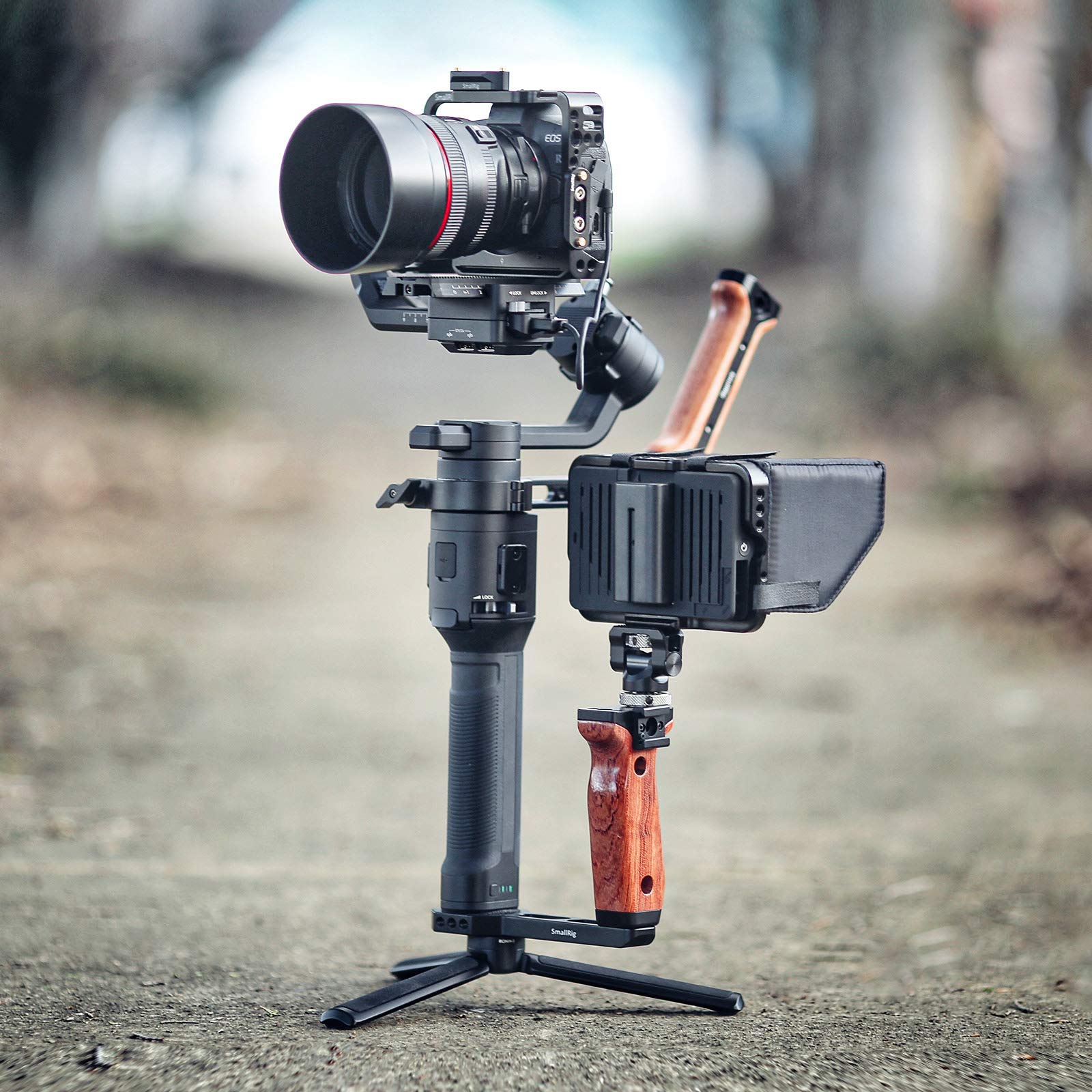 smallrig-bss2222b-holz-seitengriff-f-r-dji-rs-3-rs-2-ronin-s-sc-zhiyun-crane image 3
