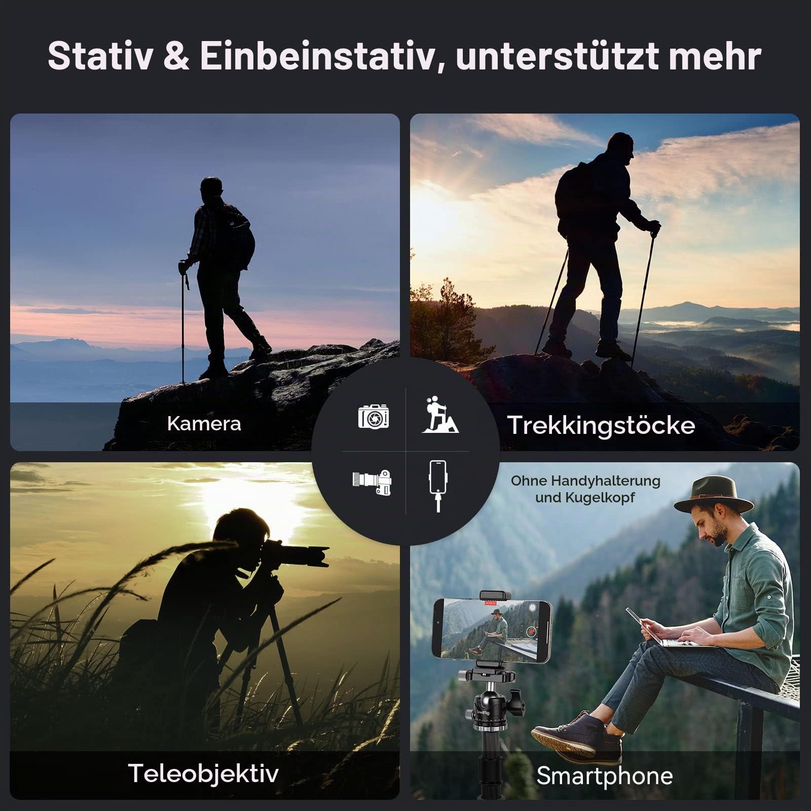 smallrig-4059-carbon-stativ-mit-mittels-ule-360-kugelkopf-und-einbeinstativ-12kg image 7