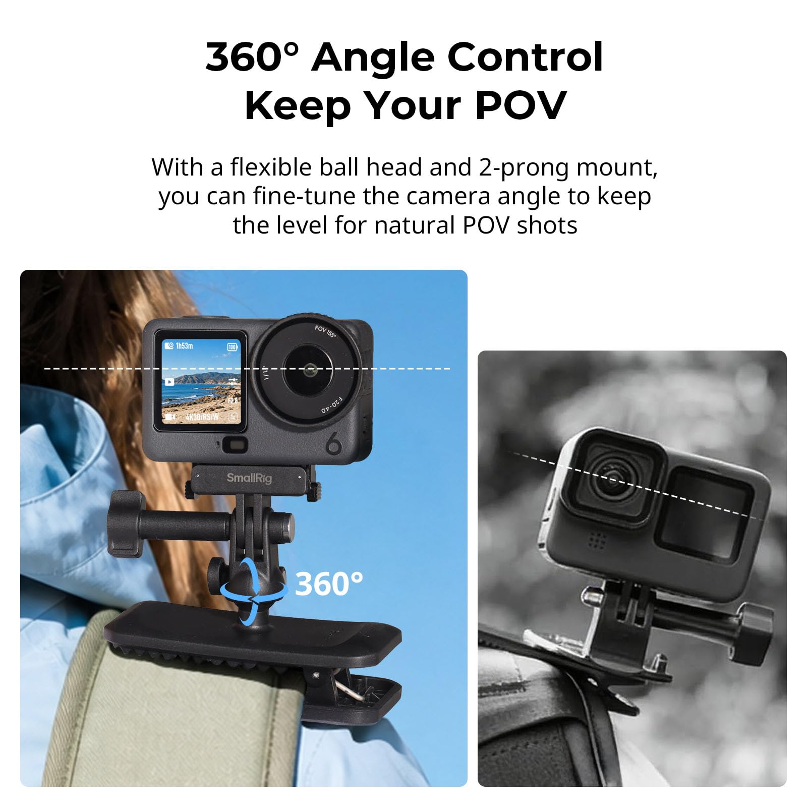 smallrig-6307-rucksack-clip-halterung-f-r-dji-osmo-action-6-nano image 2