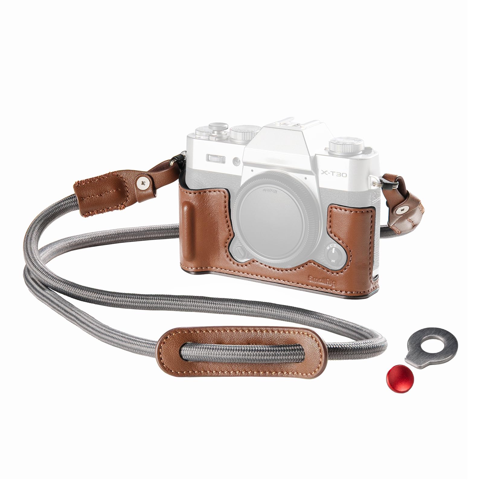 smallrig-5670-halbledertasche-braun-mit-schultergurt-f-r-fujifilm-x-t30-x-t30-ii image 1