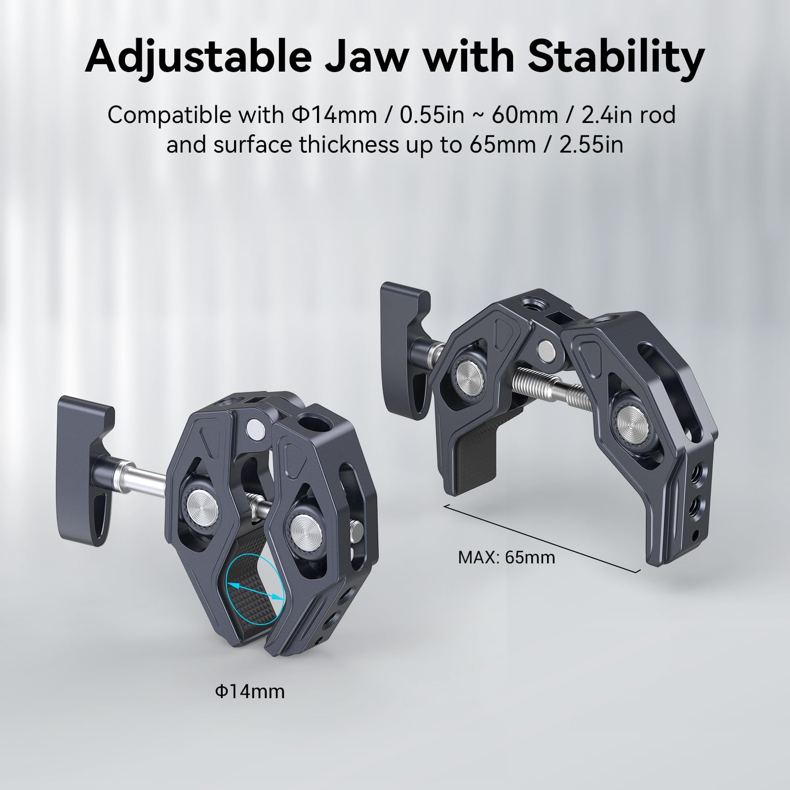 smallrig-3755b-crab-shaped-superklemme-mit-1-4-20-und-3-8-16-gewinde image 4