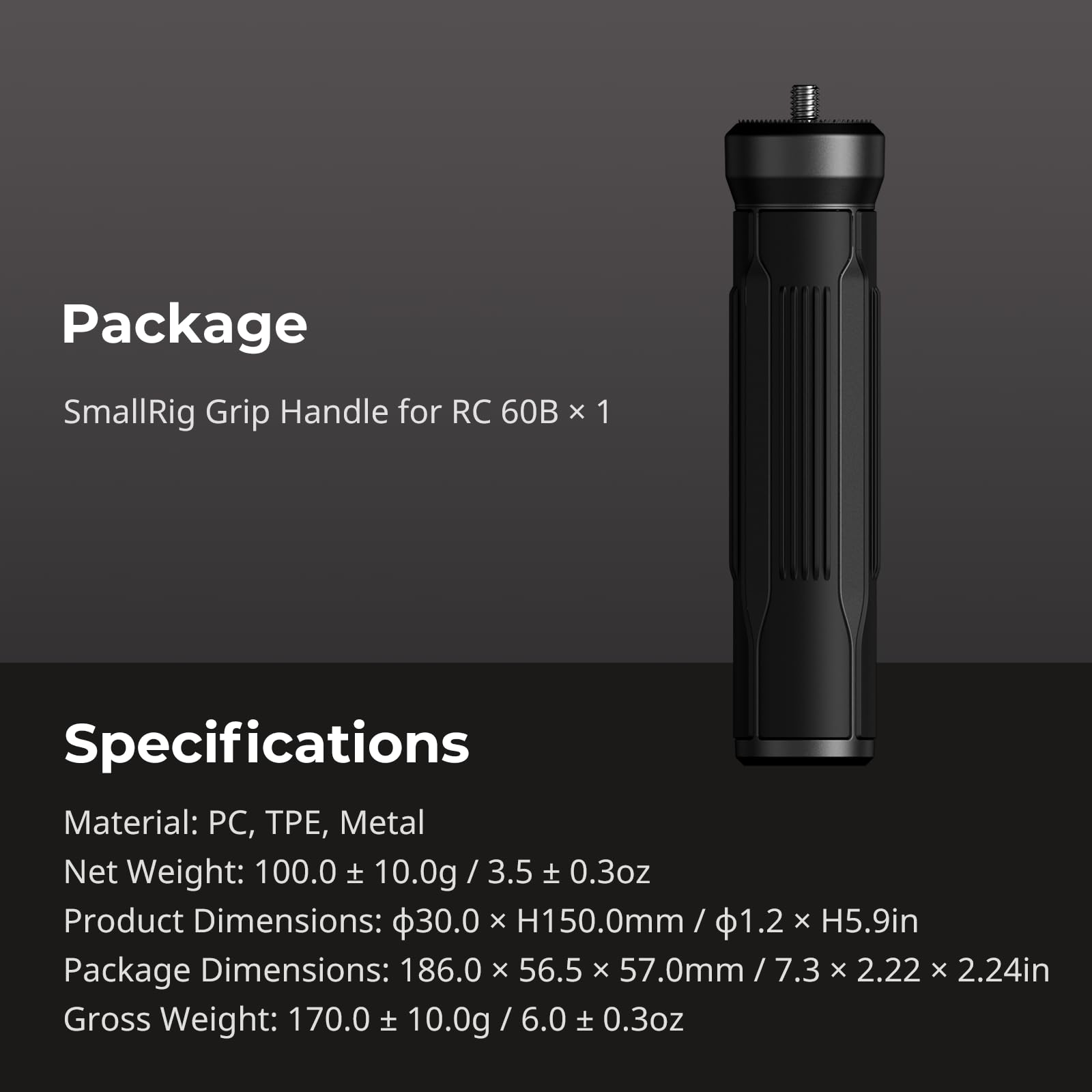 smallrig-4531-griffhandgriff-f-r-rc-60b-handle-mit-1-4-anschluss image 6