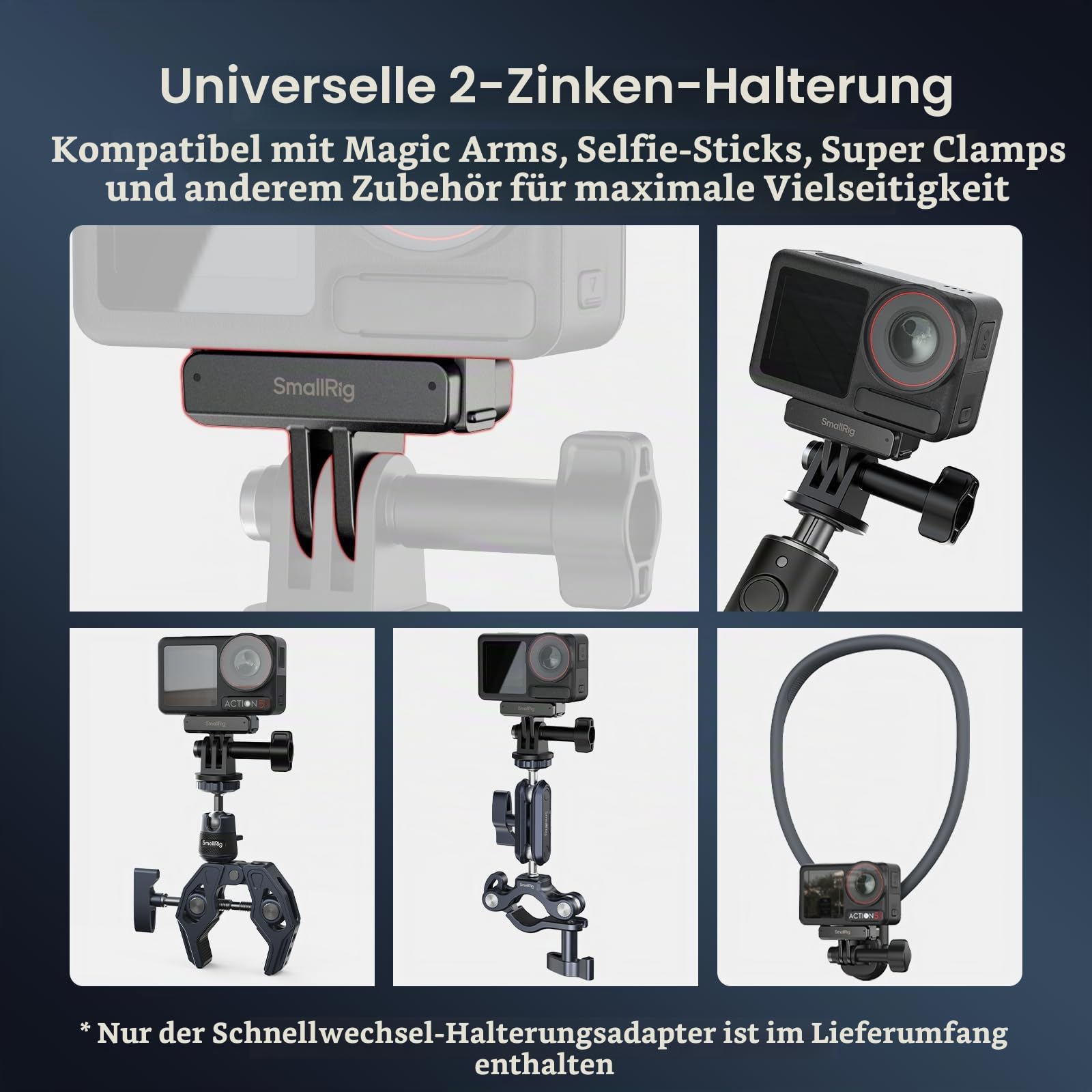 smallrig-schnellwechselhalterung-5813-f-r-dji-osmo-360-action-5-pro-4-3-2-st-ck image 4