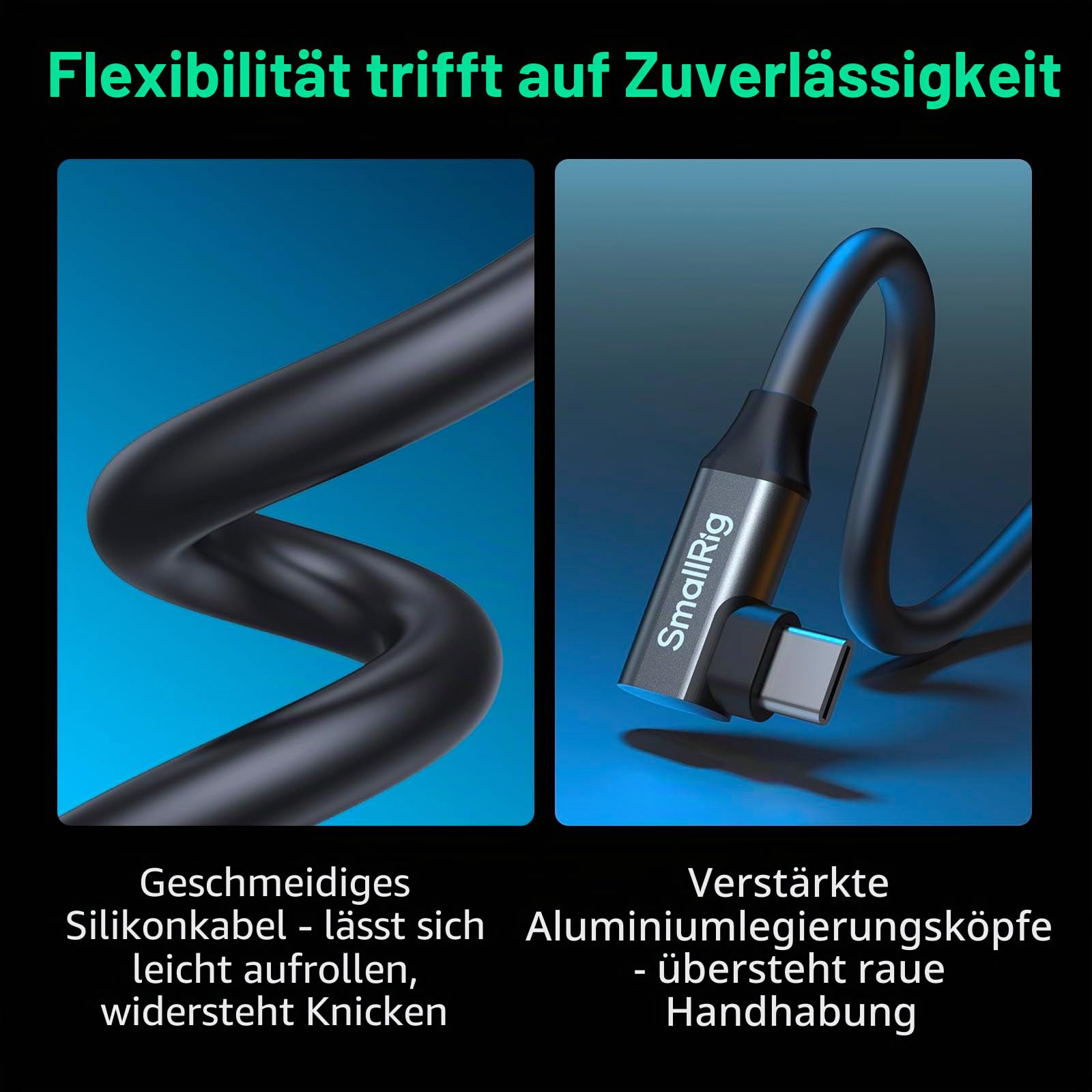 smallrig-usb4-kabel-5075-40-gbit-s-240w-8k-60hz-usb-c-35-cm image 6