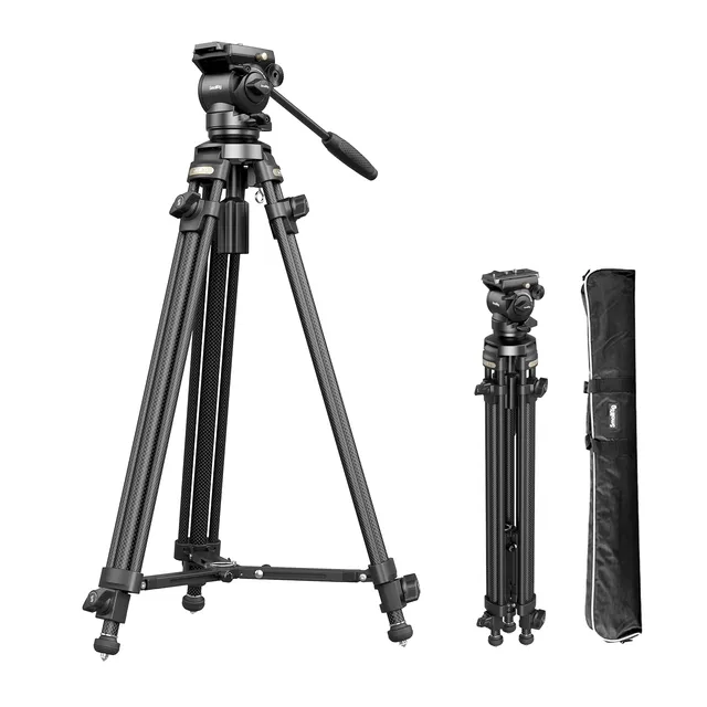 smallrig-ad-50-4685-videostativ-carbon-163-cm-mit-fluidkopf image 1