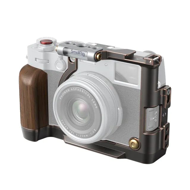 smallrig-4557b-retro-k-fig-cage-f-r-fujifilm-x100vi-mit-arca-schnellwechselplatt image 1