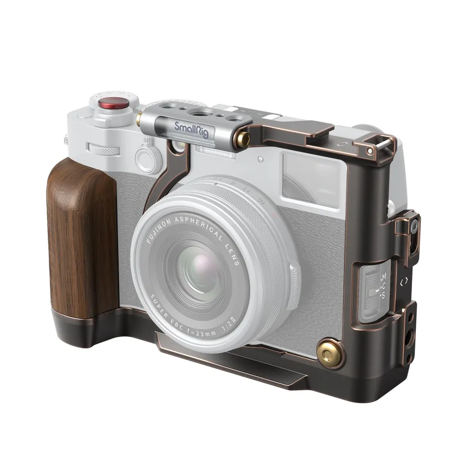 smallrig-4557b-retro-k-fig-cage-f-r-fujifilm-x100vi-mit-arca-schnellwechselplatt image 1