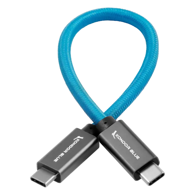 kondor-blue-usb-c-auf-usb-c-kabel-f-r-ssd-recording-charging-8k-daten-10-gb-s-10 image 1