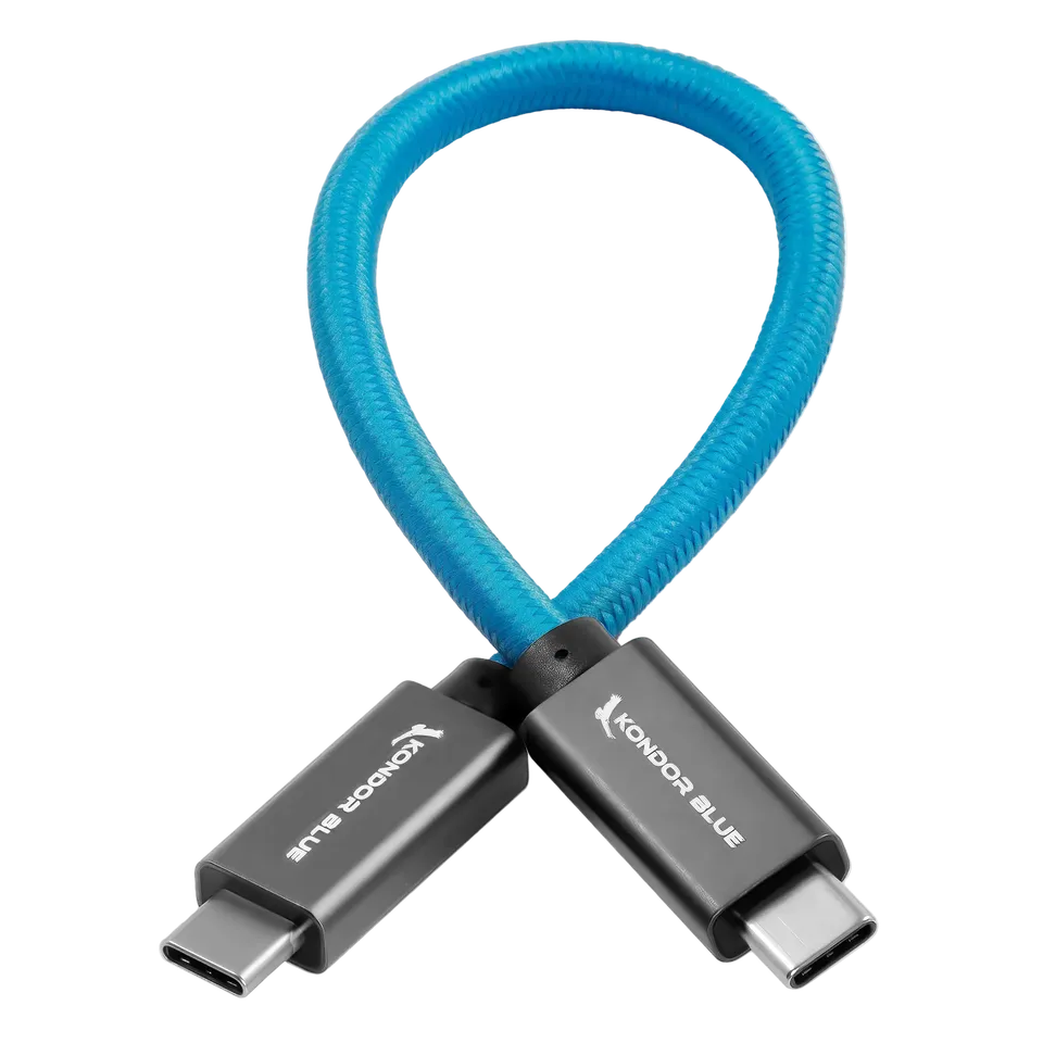kondor-blue-usb-c-auf-usb-c-kabel-f-r-ssd-recording-charging-8k-daten-10-gb-s-10 image 1