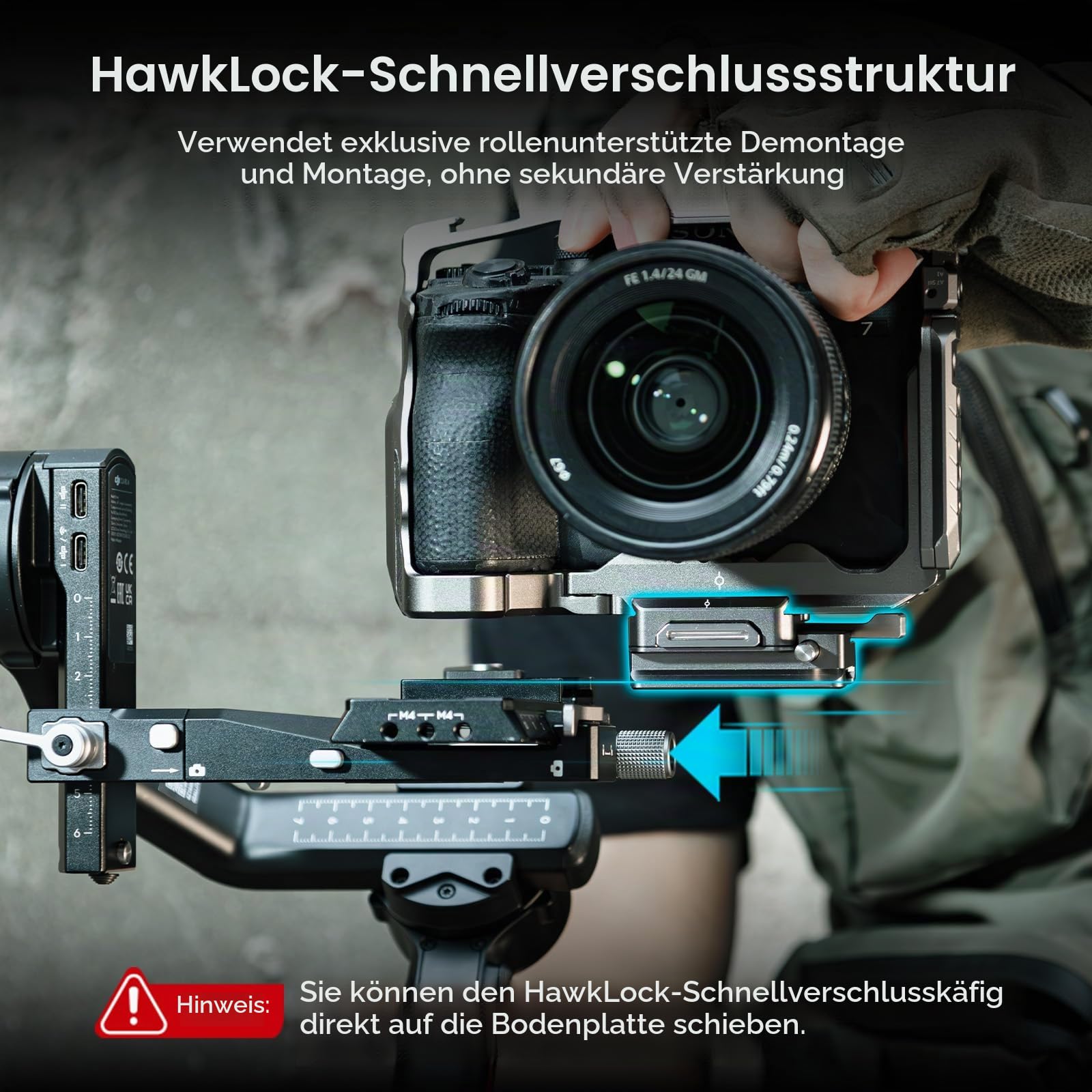 smallrig-hawklock-schnellwechselplatte-f-r-arca-f-r-dji-stabilizer-4639 image 5