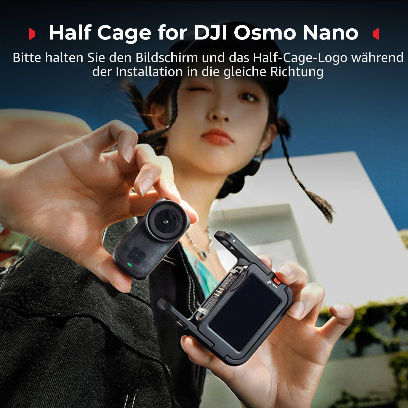 smallrig-5764-halbk-fig-f-r-dji-osmo-nano-mit-cold-shoe-und-1-4-zoll image 2