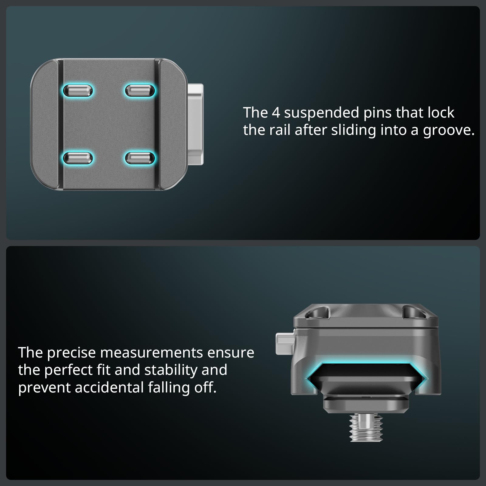 smallrig-hawklock-h21-universal-quick-release-montageplatten-set image 5