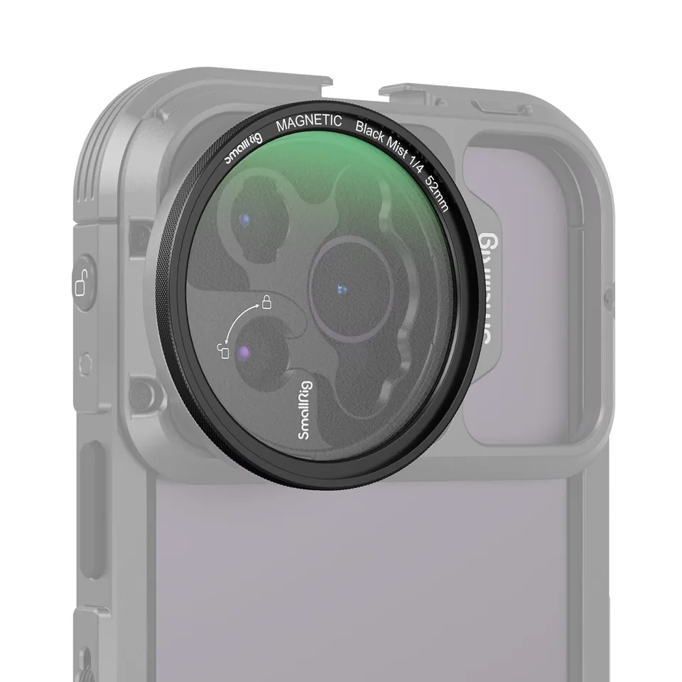 smallrig-52mm-magnetischer-black-mist-filter-1-4-4217-hd-glas image 1