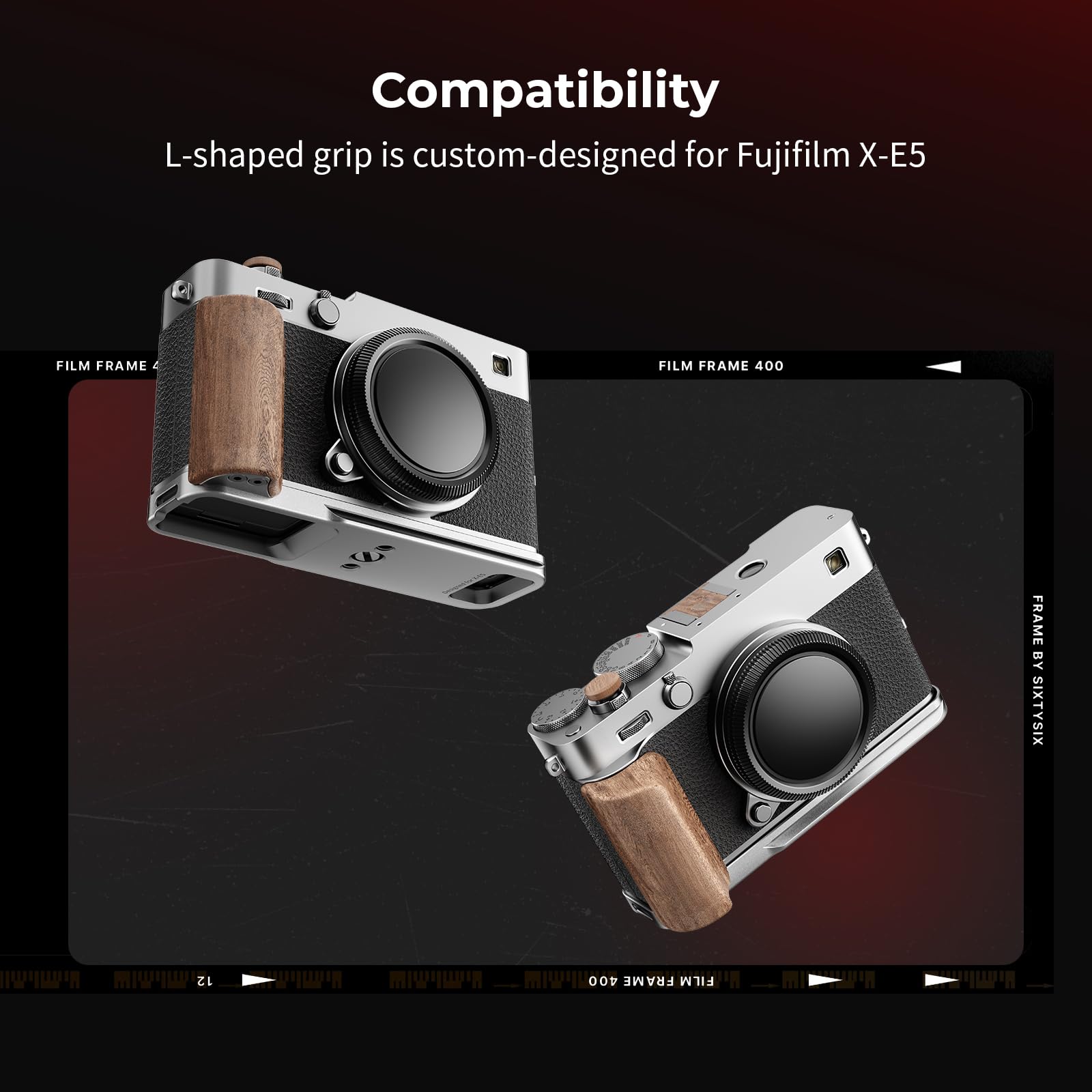 smallrig-hawklock-series-l-griff-5984-palisander-f-r-fujifilm-x-e5-silber image 3
