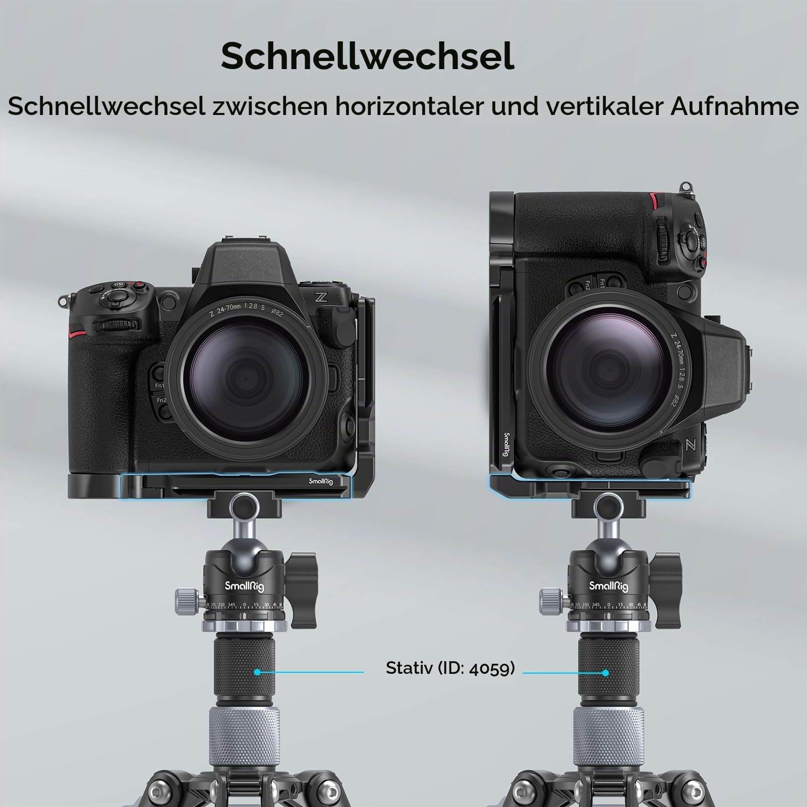 smallrig-3942-l-bracket-f-r-nikon-z8-arca-l-platte-mit-qd-und-gimbal-pad image 2