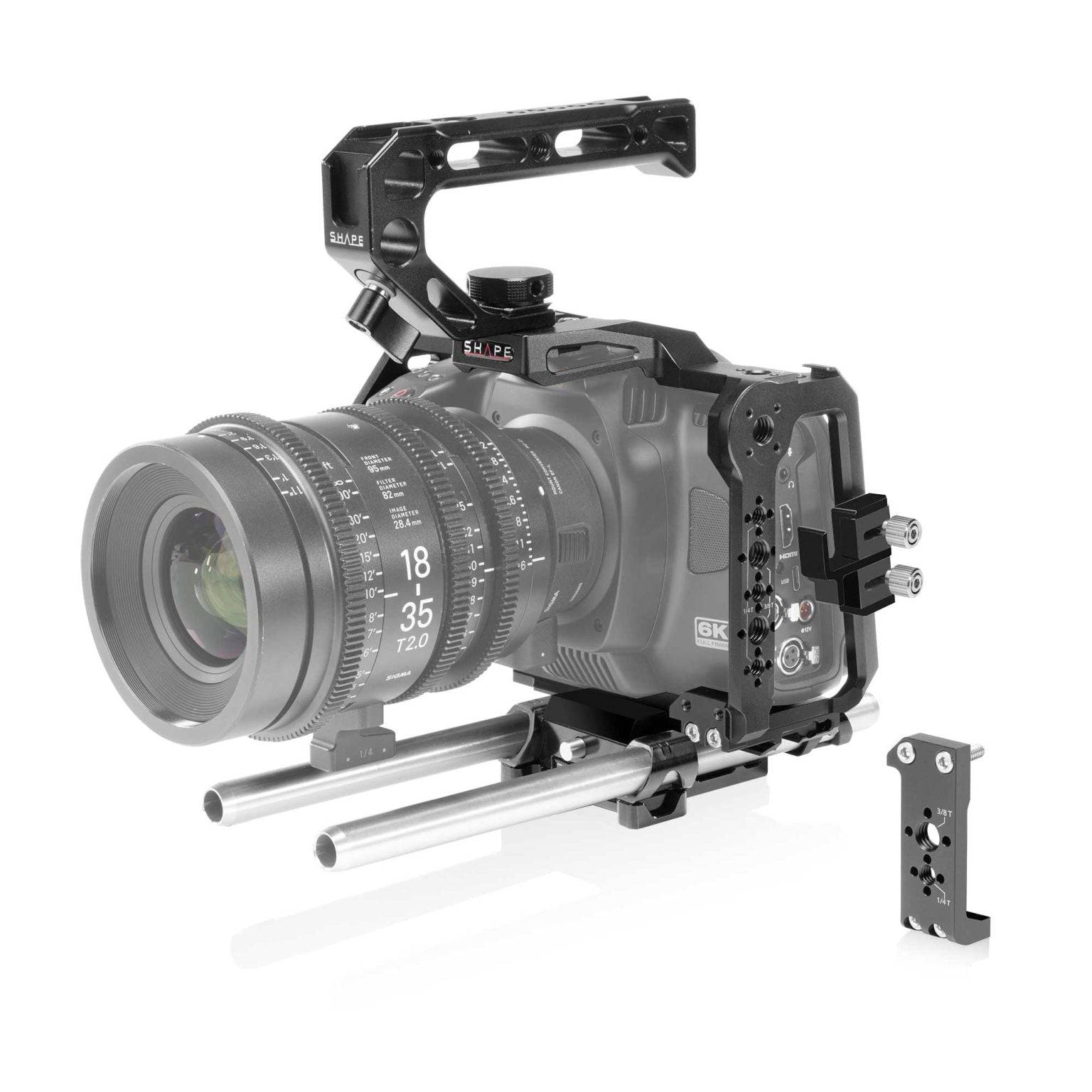 shape-kamera-cage-mit-top-handle-und-rod-block-f-r-blackmagic-6k-6k-pro-6k-g2 image 1