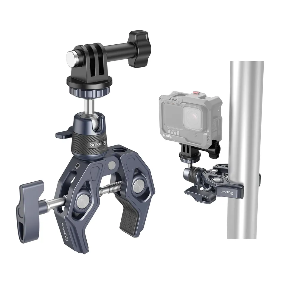 smallrig-4102b-super-clamp-mit-kugelkopf-magic-arm-klemmstativ-bis-3-5-kg image 1