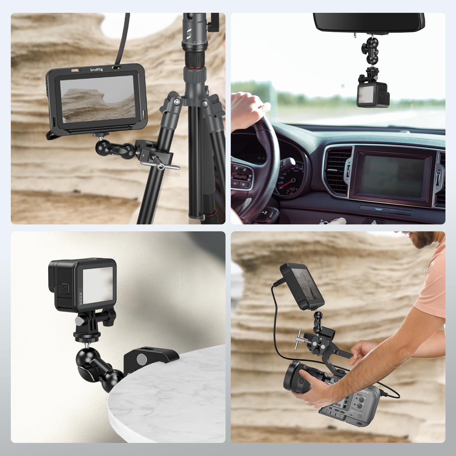smallrig-1138b-mini-magic-arm-mit-super-clamp-klemme image 6