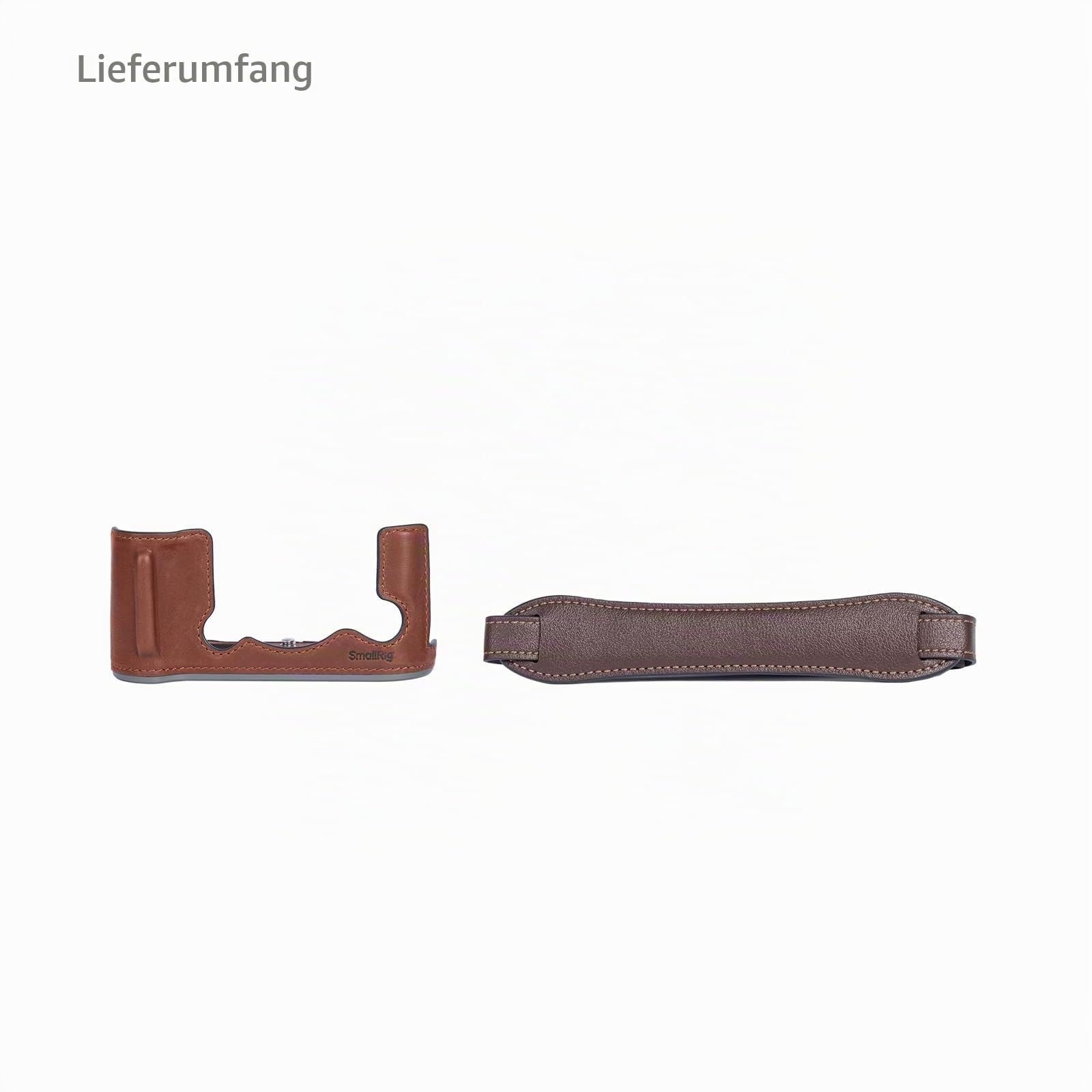 smallrig-4710-half-case-f-r-fujifilm-x-t50-halbleder-braun-gurt image 4