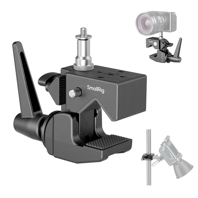 smallrig-4861-super-clamp-klemm-set-bis-15-kg-mit-1-4-und-3-8-zoll image 1