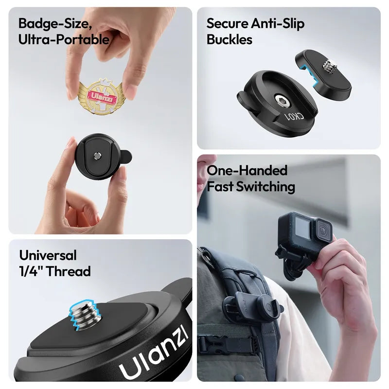 ulanzi-ck01-ck02-cka-quick-release-rucksack-clip-f-r-dji-pocket-3-4-insta360-lun image 8