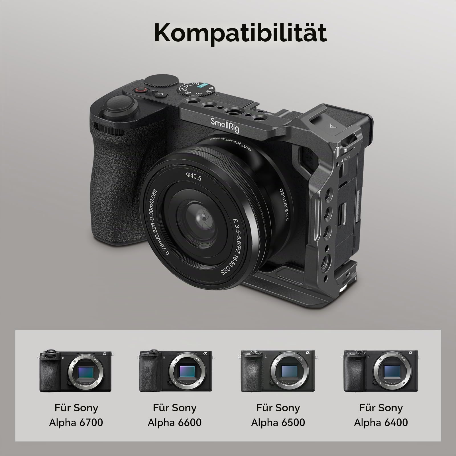 smallrig-4337-half-cage-halbk-fig-f-r-sony-alpha-6700-6600-6500-6400 image 4