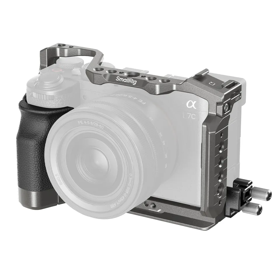 smallrig-5198-hawklock-cage-kit-f-r-sony-a7c-ii-a7cr-mit-silikongriff image 1