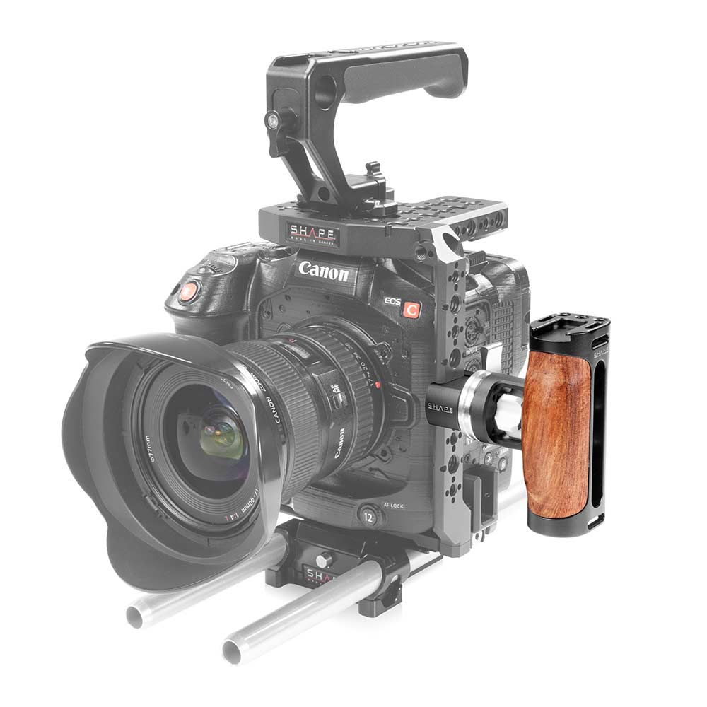 shape-universal-wooden-seitengriff-mit-nato-klemme-und-arri-rosette image 2