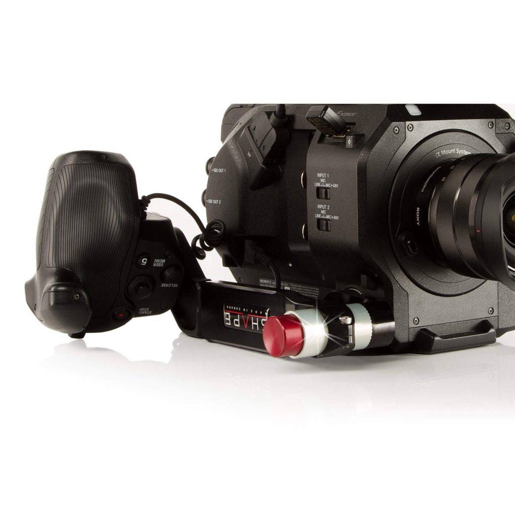 shape-remote-extension-griff-f-r-sony-fs7-verstellbarer-arm-mit-arri-rosette image 5