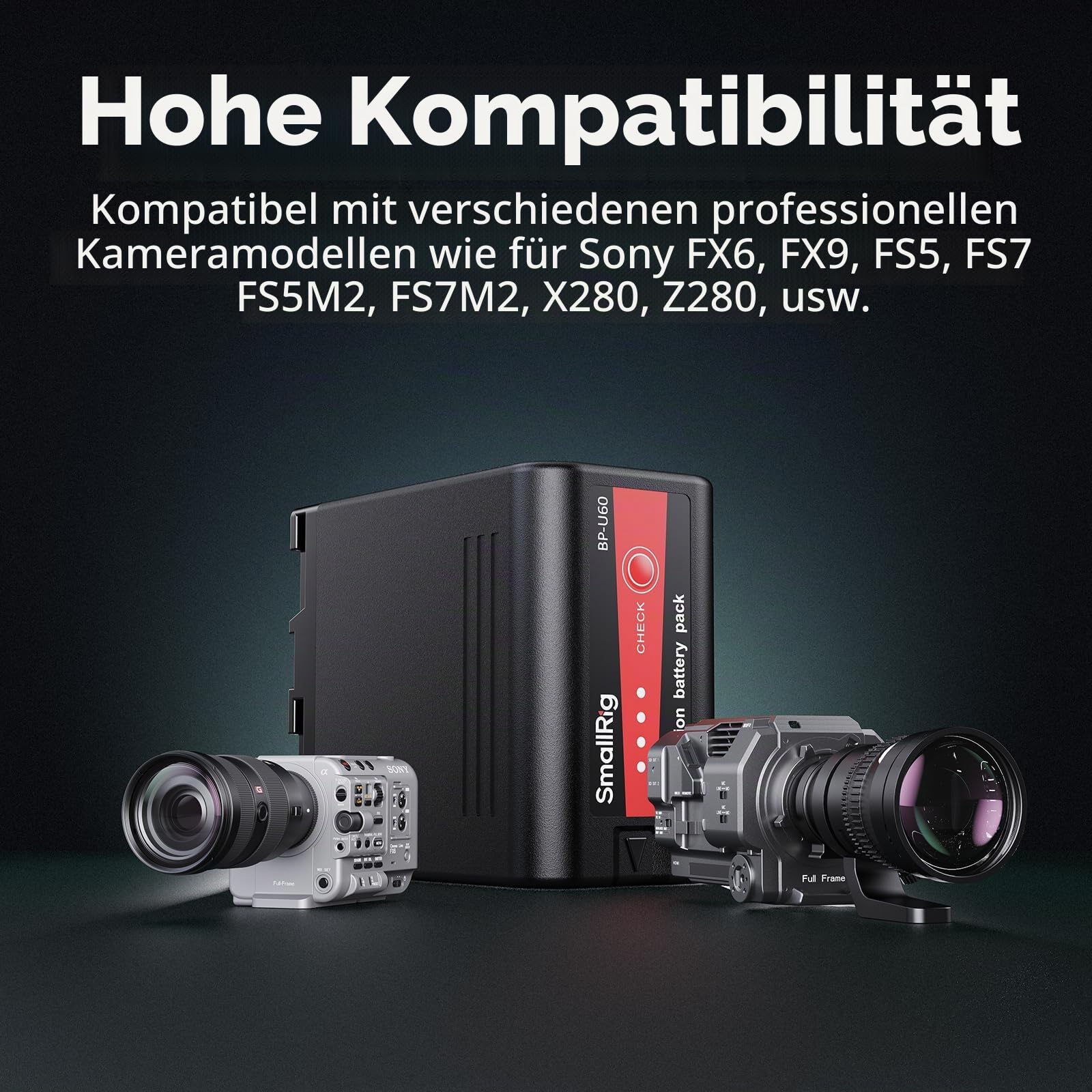 smallrig-bp-u60-akku-4670-99wh-6800mah-camcorder-batterie-f-r-sony-fx6-fx9-fs5-f image 6