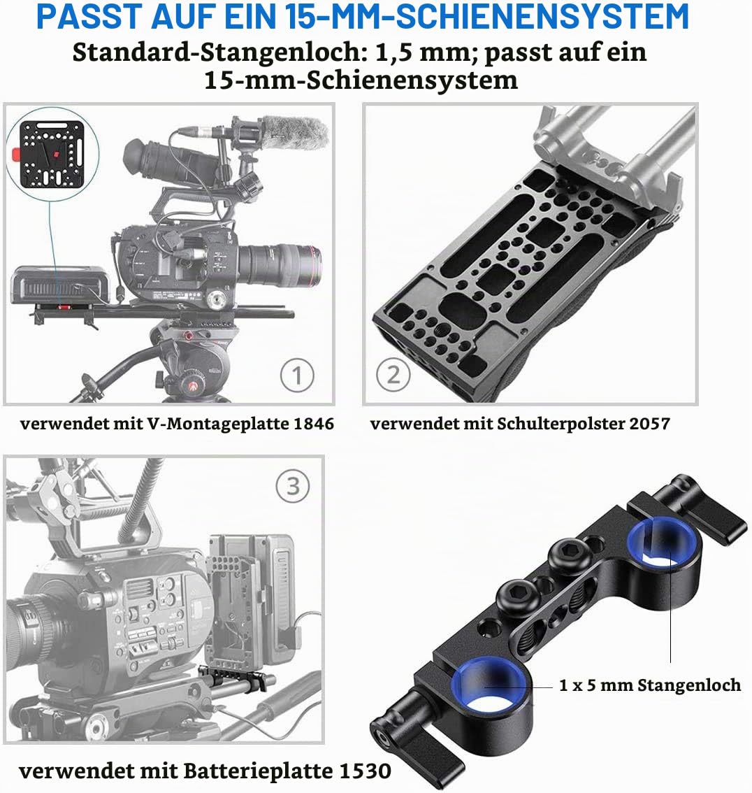 smallrig-942-15mm-rod-clamp-lws-railblock-360-drehbar image 2