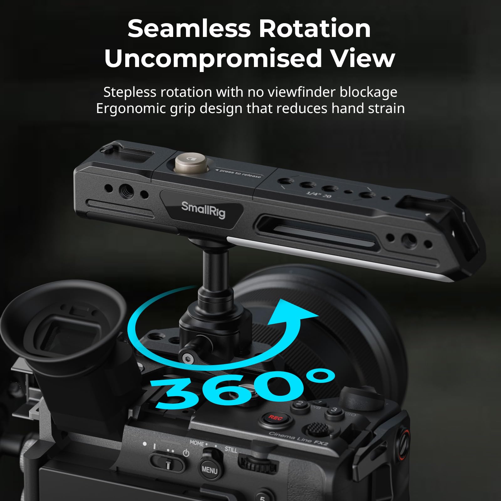 smallrig-5589-hawklock-qr-kamerak-fig-set-f-r-sony-fx2-mit-top-griff image 3