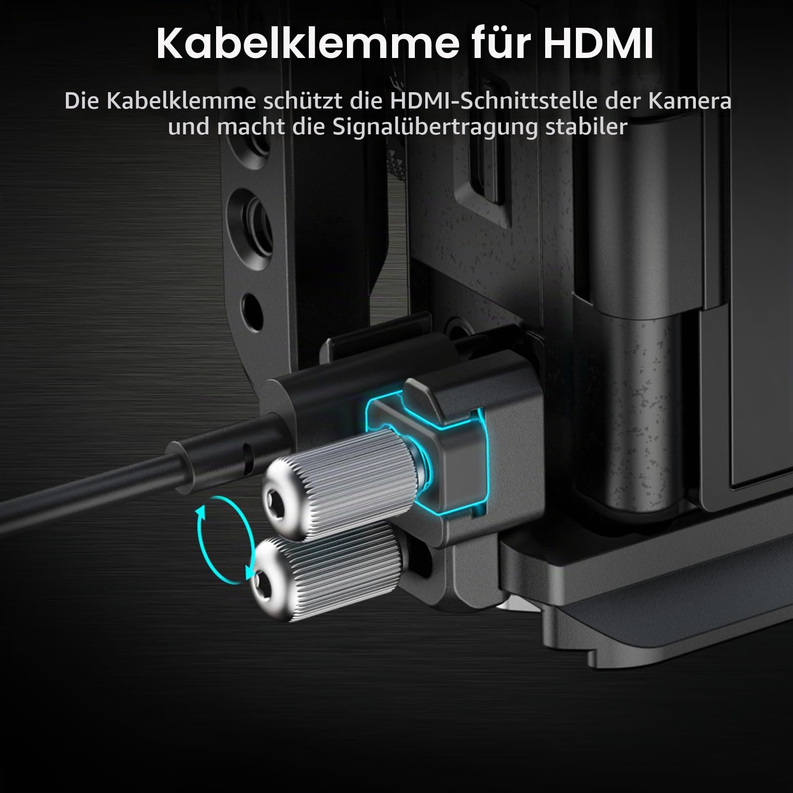 smallrig-zv-e10-ii-cage-kit-4867-f-r-sony-alpha-zv-e10-ii-mit-hdmi-kabelklemme-u image 5
