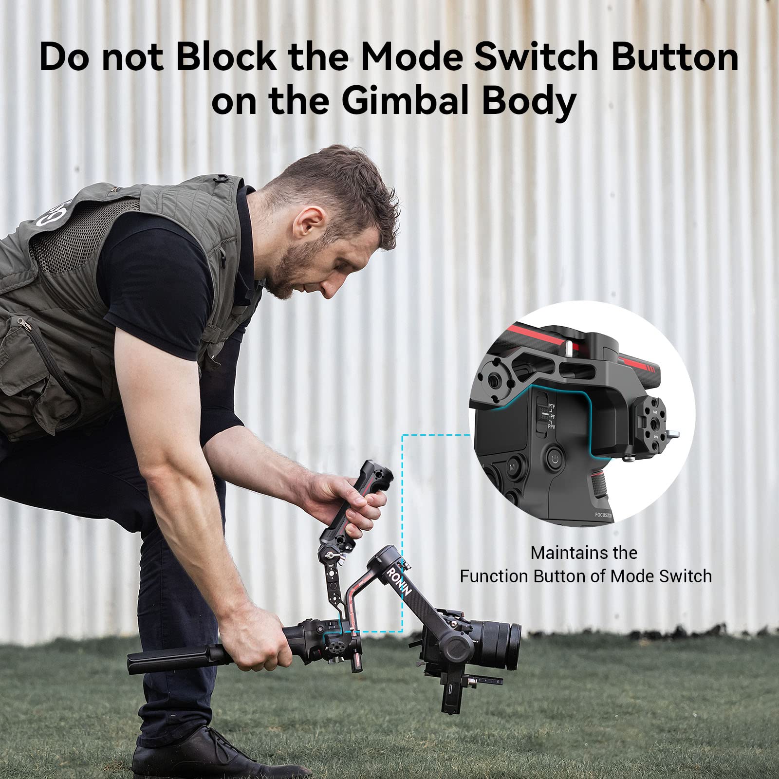 smallrig-3950-sling-griff-faltbar-f-r-dji-rs4-rs4-pro-rs3-rs3-pro-rs2-rsc2 image 3