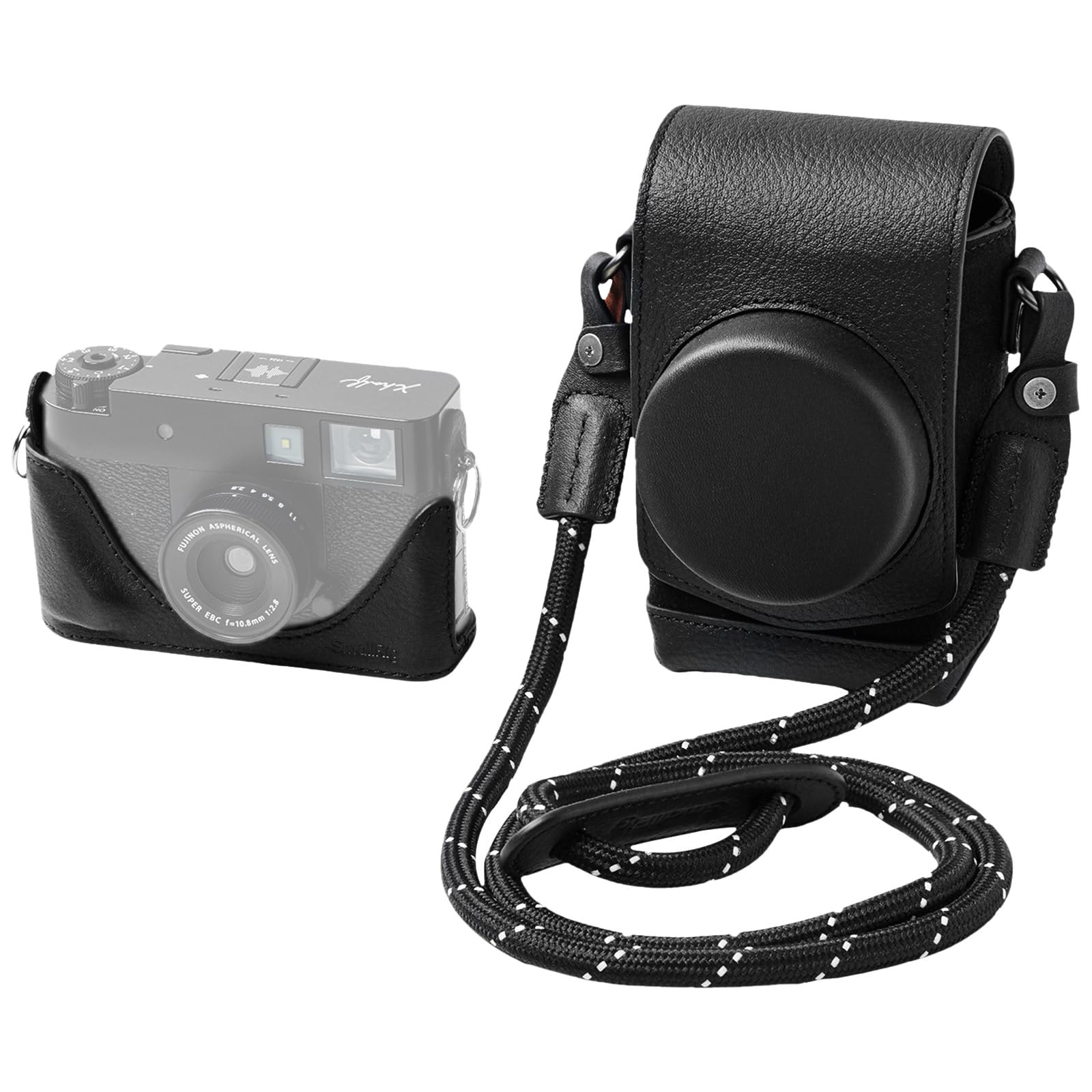 smallrig-5219-x-half-ledertasche-vollabdeckung-f-r-fujifilm-x-half-schwarz image 1
