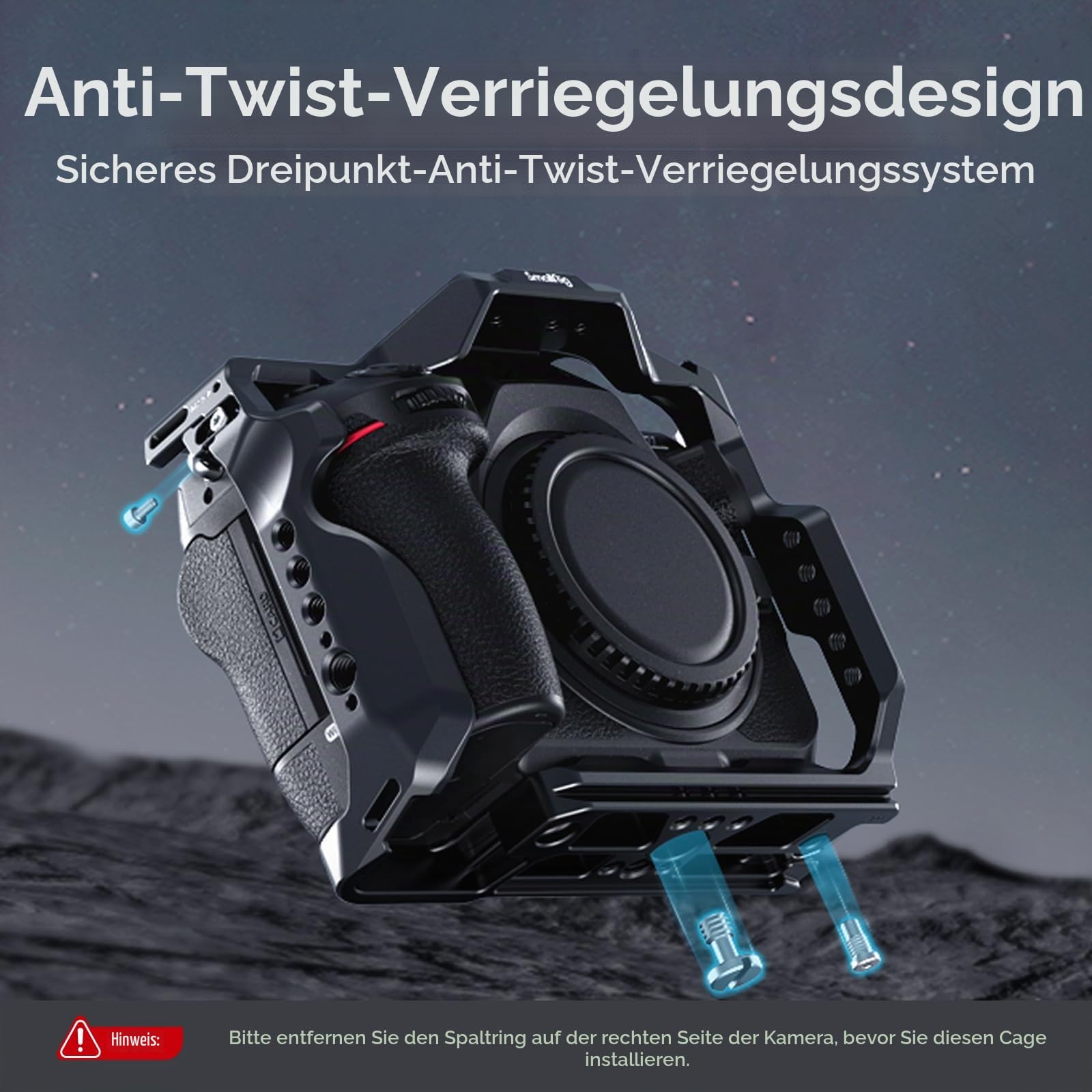 smallrig-3941b-cage-kit-f-r-nikon-z-8-mit-top-griff-und-kabelklemme image 2