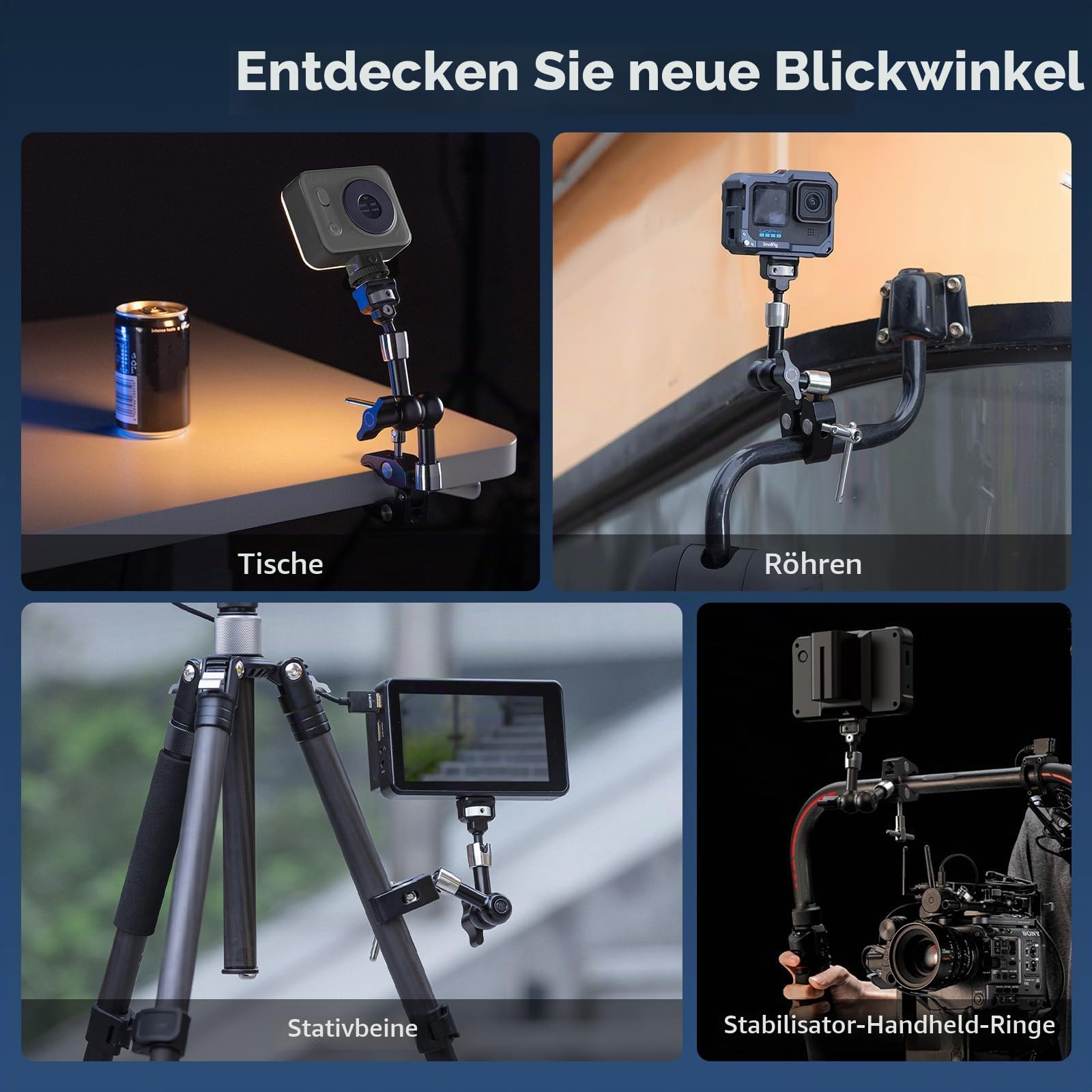 smallrig-5310-magic-arm-7-zoll-mit-krabbenklemme-1-4-20 image 7