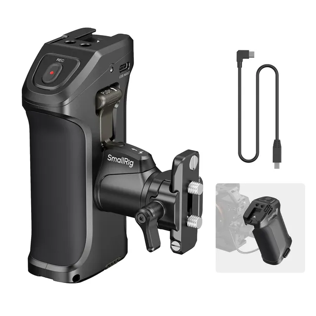 smallrig-3893-drehbarer-seitengriff-mit-trigger-rec-f-r-sony-alpha-fx-np-f550-57 image 1