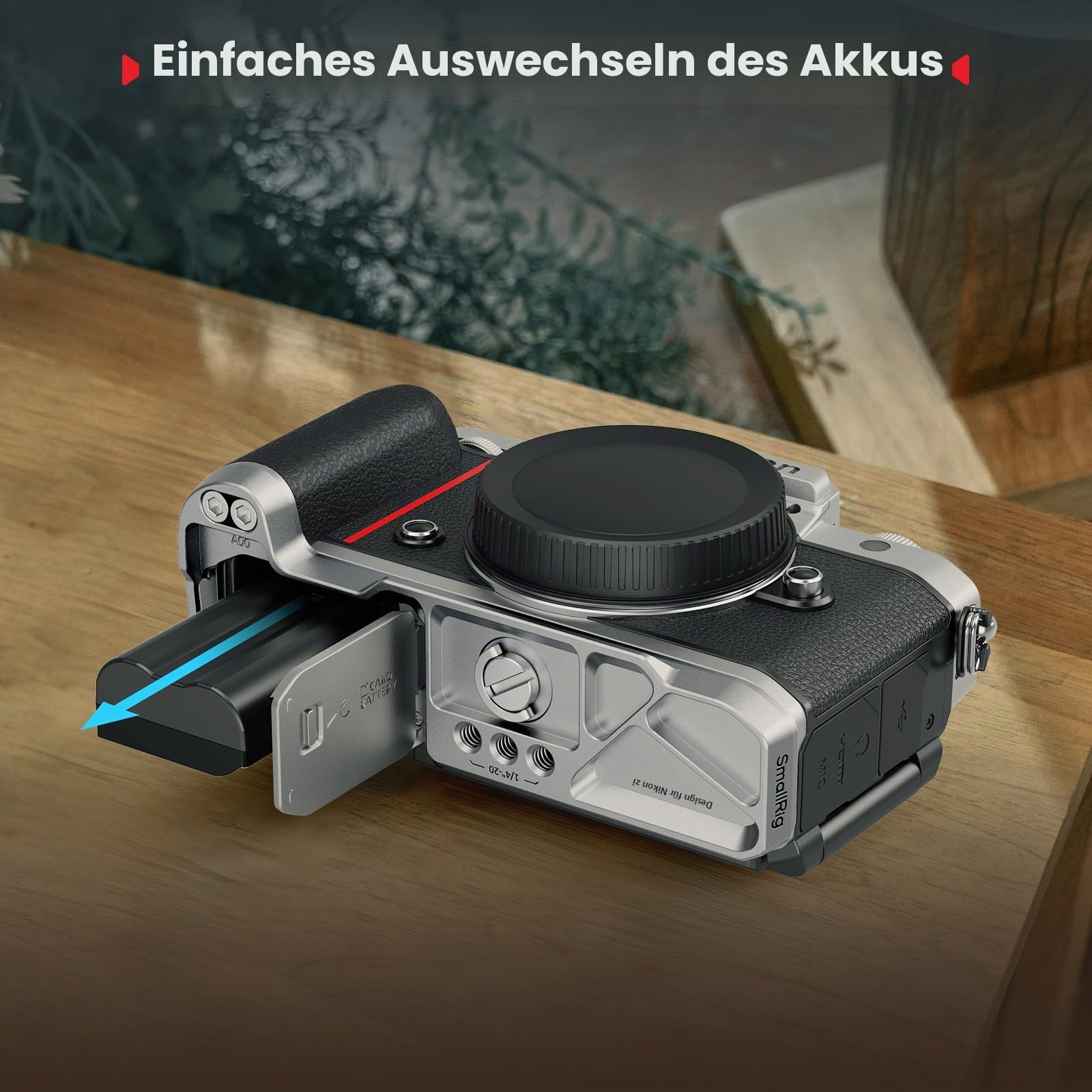 smallrig-5706-silikon-l-griff-silber-f-r-nikon-z-f-mit-arca-swiss-platte image 7