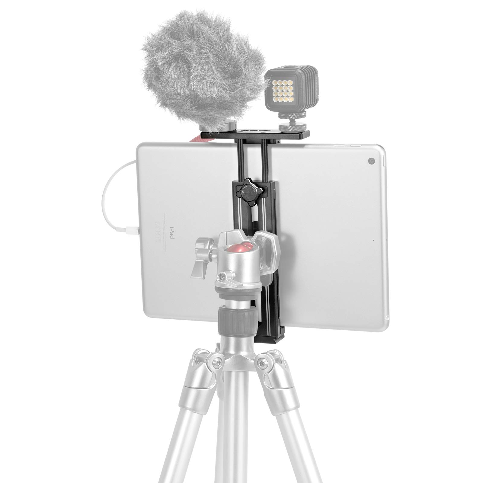 smallrig-2930-ipad-tablet-halter-metall-stativadapter-mit-2x-kaltschuh-und-arca- image 3