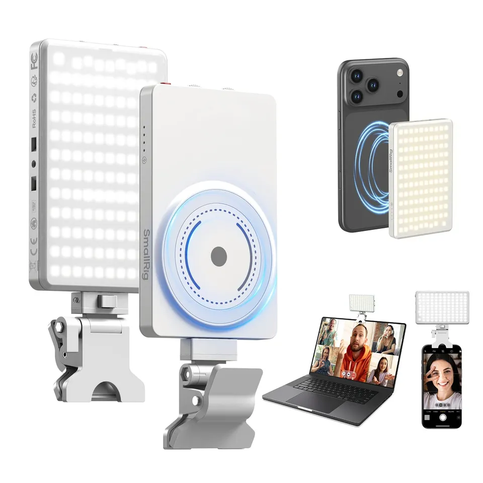 smallrig-5640-m3-magnetisches-selfie-licht-mit-clip-2000mah-2700k-6500k image 1