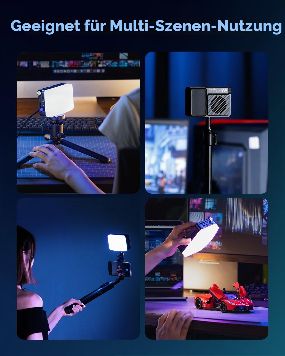 smallrig-rm-25c-mini-led-rgb-videoleuchte-5357-25w-2500k-10000k-mit-akku-und-mag image 7