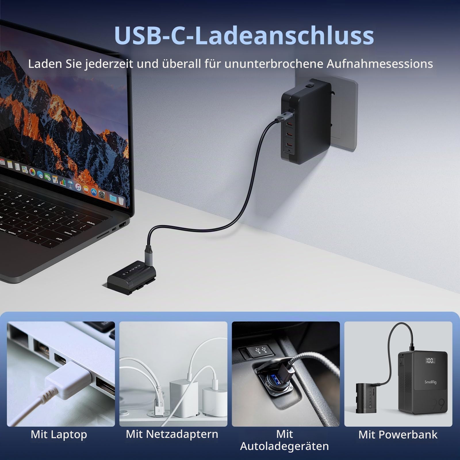 smallrig-5298-lp-e6p-kamera-akku-2520mah-usb-c-mit-led-f-r-canon-r6-r5-5d image 7